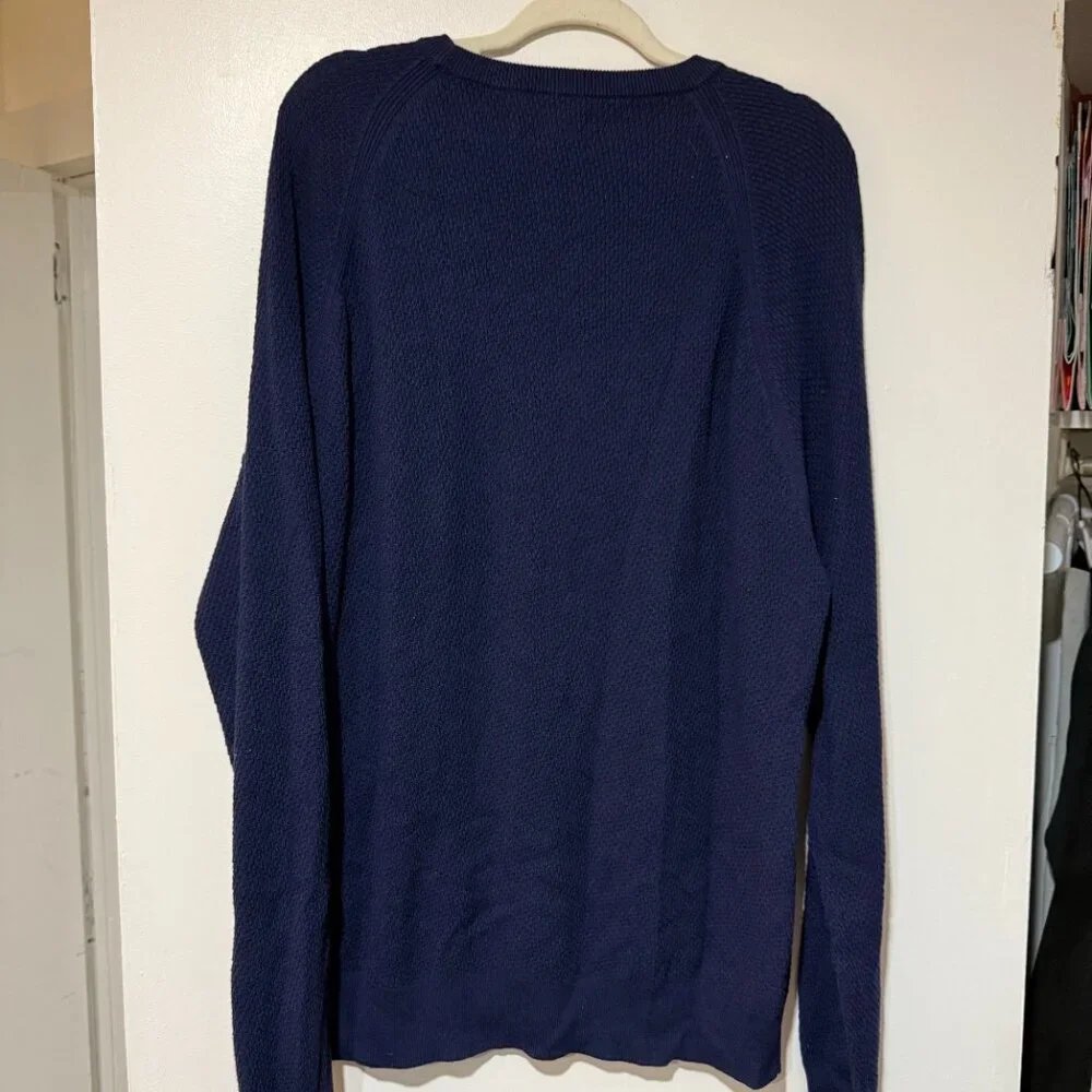 🏷 *NWT* ✨ Nordstrom Navy Textured Crewneck Sweater ✨